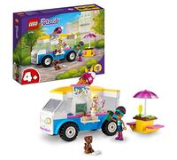 LEGO Friends Il Furgone dei Gelati, Set con Gelato, Cibo e Cane Giocattolo, con Mini Bamboline di Andrea e Roxy, Giochi per Bambini, Idee Regalo 41715