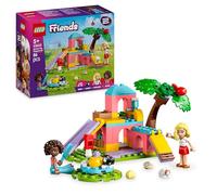 Lego friends 42640 il parco giochi dei porcellini d’india, gioco di ruolo bambine 5+, giocattolo cura degli animali domestici