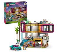 Lego friends 42639 la villa moderna di andrea, giochi per bambini 14+, casa delle bambole giocattolo, regalo di compleanno