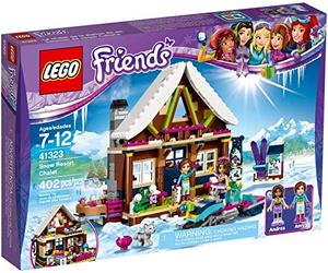 Lego- Friends Lo Chalet del Villaggio Invernale, Multicolore, 41323