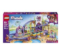 LEGO Friends Montagne russe della sirenetta 42703 | Giochi per bambine da 8 anni, giostra luna park con 3 carrozze, 5 mini bamboline, negozio giocattolo, idea regalo, 864 pezzi