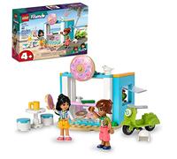 LEGO Friends Negozio di Ciambelle, Giochi per Bambine e Bambini dai 4 Anni in su con Mini Bamboline Liann e Leo e Scooter, Personaggi Serie 2023 41723