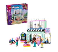 Lego friends 42662 parrucchiere e negozio di accessori, salone giocattolo con 3 personaggi, giochi creativi per bambine 7+
