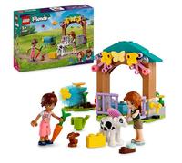LEGO Friends Stalla del Vitellino di Autumn, Giochi per Bambine e Bambini da 5 Anni in su, Piccolo Set di Animali da Fattoria Giocattolo con Mucca, Coniglietto e 2 Mini Bamboline, Idea Regalo 42607