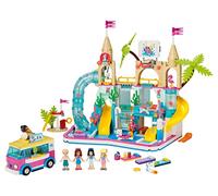 LEGO Friends Summer Fun Water Park 41430 Set Featuring Friends Stephanie, Emma, Olivia and Mason Buildable Mini-Doll Figures, Perfect Set for Creative Play, New 2020 (1,001 Pieces)