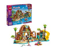 LEGO Friends Vacanza al Beach Resort - Gioco con 6 Mini Bamboline, Animali Giocattolo come Tartaruga e Delfino, Chiosco dei Gelati e Accessori - Regalo di Compleanno per Bambine da 8 Anni - 42673