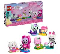 LEGO La Casa delle Bambole di Gabby Gli Amici Gattini di Gabby - Gioco Creativo con 6 Animali Giocattolo tra cui Siregatta e Gattina Fatina con Supporti - Regalo per Bambine e Fan da 6 Anni - 11215
