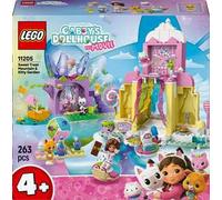 LEGO Gabby's Dollhouse Dolce Montagna e Giardino di Gattina Fatina - Giocattolo con Mini Bambolina, Figure di Pandy Panda e Gattina Fatina - Regalo per Bambine da 4 Anni in su Fan del Film - 11205
