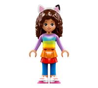LEGO Gabby's Dollhouse Gabby In Rainbow Cat Outfit Minidoll Minifigure 10787