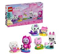 LEGO La Casa delle Bambole di Gabby Gli Amici Gattini di Gabby - Gioco Creativo con 6 Animali Giocattolo tra cui Siregatta e Gattina Fatina con Supporti - Regalo per Bambine e Fan da 6 Anni - 11215