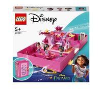 LEGO Disney 43201 - Kit di costruzione per porta magica di Encanto Isabela, un grande giocattolo da costruzione per gioco indipendente, con farfalle, uccelli e personaggi memorabili in una stanza dei