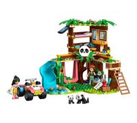 Friends 42648 Il Santuario dei Panda Giocattolo Cura degli Animali con Casa sull''Albero, Veicolo, 2 Mini Doll e 3 Panda, Giochi di costruzione Veicolo, 2 Mini Doll e 3 Panda, Set da costruzione, 7 an