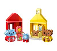 lego duplo - attività quotidiane: mangiare e andare a letto - lego 10414 28pz anni 1,5+
