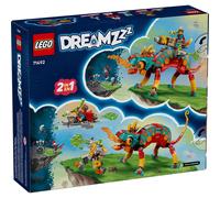 LEGO DREAMZzz 2 in 1 Il camaleonte di fuoco di Mateo 71492 | Giochi per bambini da 7 anni, animale trasformabile in aereo giocattolo e mech o in guardiano, idea regalo, 443 pezzi