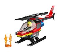 Lego Gioco Di Costruzione Di Elicotteri Di Soccorso Antincendio