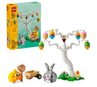 lego creator - coniglietto pasquale e caccia alle uova - lego 40808 con figure di coniglio e uccellino anni 8+ 140pz