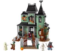 LEGO Creator 3 in 1 Villa Spettrale - Casa Giocattolo Interattiva che si Trasforma in Nave Fantasma o in Treno - Include 5 Minifigure - Regalo Creativo per Bambini e Bambine da 9 Anni in su - 31167