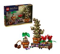 LEGO Harry Potter Piante di erbologia di Hogwarts 76474 | Giochi per ragazze e ragazzi da 12 anni, giocattolo interattivo, piante finte, fiori in vaso, idea regalo, 817 pezzi
