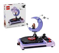 LEGO Editions La Mezzaluna del Concerto di Olivia Rodrigo - Kit di Modellismo con Giradischi, Vinile e Minifigure - Decorazione da Cameretta - Regalo per Ragazze, Ragazzi e Fan da 14 Anni in su 43029