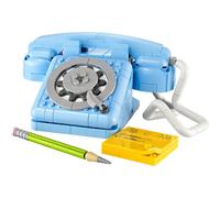 LEGO Creator 3in1 Telefono Retrò con Disco di Selezione Rotante - Si Trasforma in un Modello Anni '80 o in 2 Telefoni Cellulari Anni 2000 - Regalo Creativo per Bambine e Bambini da 8 Anni - 31174