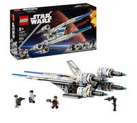 LEGO Star Wars 75399 U-Wing Starfighter Ribelle - Astronave Giocattolo da Costruire con Funzione Swing-Wing, 3 Minifigure e 1 Droide K-2SO - Regalo per Bambini da 8 Anni Fan della Stagione 2 di Andor