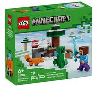 Lego Gioco Di Costruzione Steve´s Adventure In The Taiga 79 Pezzi