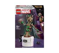 LEGO | Marvel Groot Ballerino, Personaggio Giocattolo da Costruire con Funzione Danzante, Giochi Animati per Bambini e Bambine da 7 Anni in su, Idea Regalo Supereroe Avengers da Collezione 76297