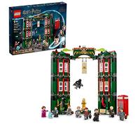 LEGO Harry Potter 76403 - Modellino modulare The Ministry of Magic con 12 minifigure e funzione di trasformazione, regalo da collezione del mondo magico