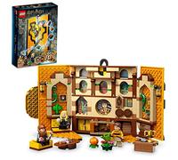LEGO Harry Potter Banner Casa Tassorosso 76412 Castello di Hogwarts Sala Comune Decorazione Della Parete Set di Costruzione con 3 Figure e Mandragore Giocattolo da collezione Harry Potter Idea