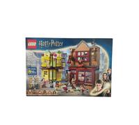 LEGO Harry Potter Accessori di Prima Qualità per il Quidditch e Gelateria - 2 Negozi Giocattolo di Diagon Alley, 6 Personaggi e Accessori come la Scopa Nimbus 2000 - Regalo per Bambini da 8 Anni 76452