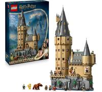 LEGO Harry Potter Castello di Hogwarts: Torre della Grande Scalinata Principale - Giocattolo con Stanze Modulari (Chiavi Alate e Scacchi dei Maghi) con 12 Personaggi - Regalo per Bambini da 10+ 76454
