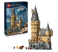 LEGO Harry Potter Castello di Hogwarts: Torre della Grande Scalinata Principale - Giocattolo con Stanze Modulari (Chiavi Alate e Scacchi dei Maghi) con 12 Personaggi - Regalo per Bambini da 10+ 76454