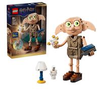 LEGO Harry Potter 2 in 1 Dobby l'Elfo Libero Giocattolo - Modello Trasformabile in Kreacher - Decorazione per Cameretta Fai da Te - Regalo per Bambine e Bambini da 8 Anni in su e per i Fan - 76469