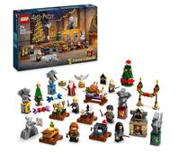 LEGO Harry Potter Calendario dell'Avvento 2024, Giocattolo Fantasy di Hogwarts con 7 Minifigure e 16 Mini Costruzioni del Mondo Magico, Giochi per Bambini e Bambini da 7 Anni, Regalo di Natale 76438