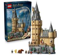 LEGO Harry Potter Castello di Hogwarts: Torre della Grande Scalinata Principale - Giocattolo con Stanze Modulari (Chiavi Alate e Scacchi dei Maghi) con 12 Personaggi - Regalo per Bambini da 10+ 76454