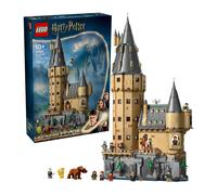LEGO Harry Potter Castello di Hogwarts: Torre della Grande Scalinata Principale - Giocattolo con Stanze Modulari (Chiavi Alate e Scacchi dei Maghi) con 12 Personaggi - Regalo per Bambini da 10+ 76454