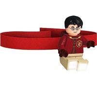 LEGO Harry Potter - Lampada da lettura a LED per Potterheads - con fascia rimovibile e regolabile - figura da 76 mm (HE33) - 2 batterie CR2025 incluse - figura di Harry Potter