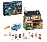 LEGO Harry Potter Privet Drive, 4, Casa Dursley con Minifigure Dobby, la Civetta Edvige e Macchina Giocattolo, Giochi per Bambini e Bambine da 8 Anni in su, Idee Regalo 75968
