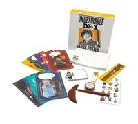 LEGO Harry Potter - Set di scatole con penna a forma di amico di penna, include carta intestata, buste, penna gel a scopa, cartoline, foglio adesivo, nastro di carta rotolo, blocco note adesivo,