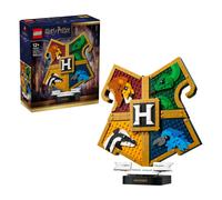 LEGO Harry Potter Stemma della Casa di Hogwarts - Giocattolo Wall Art 3D con Animali - Decorazione per Cameretta - Idea Regalo di Compleanno per Bambine, Bambini e Adolescenti da 12 anni in su - 76462