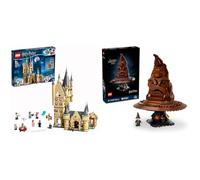 LEGO Harry Potter Torre di Astronomia di Hogwarts 75969 + Set Cappello Parlante Parlante 76429, Kit Modello per Adulti, Bambini, Ragazze e Ragazzi, Regali del Mondo Magico per Uomini, Donne, Lui o Lei