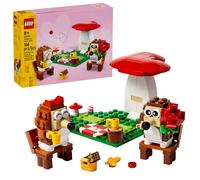 LEGO Hedgehog 40711 - Giocattolo da picnic con figure di animali e set da gioco per bambini, ragazzi e ragazze, dai 8 anni in su, regalo per lei e lui, con 2 giocattoli e accessori a forma di riccio