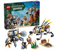 LEGO Horizon Adventures Aloy e Varl Contro Arcapode e Secodonte, Gioco d'Avventura per Bambini e Bambine da 9 Anni dal Videogioco con 2 Modellini da Costruire di Robot Giocattolo, Idea Regalo 77037