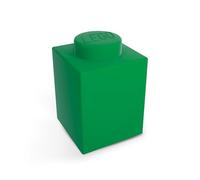 LEGO Iconic 1x1 lampada mattone led in silicone - Verde - Con 8 colori che cambiano automaticamente e blocco manuale del colore (include 3 batterie AAA) - altezza 116mm x larghezza 78mm
