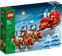 LEGO Iconic 40499 Slitta Di Babbo Natale Set Completo 343 Pezzi 9+