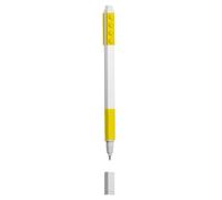 LEGO Iconic Writing Instrument - Penna gel, punta media da 0,7 mm, colore: Giallo