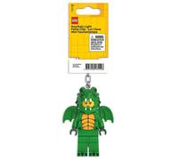 LEGO Iconico Drago Costume Ragazza Minifigure Key Light LED Lite - Verde Chiaro