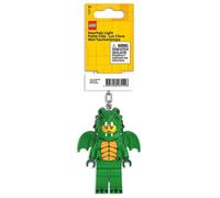 LEGO Iconico Drago Costume Ragazza Minifigure Key Light LED Lite - Verde Chiaro