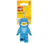 LEGO Iconico Portachiavi Torcia - Altezza 76 mm (KE184) - 2 batterie CR2025 incl