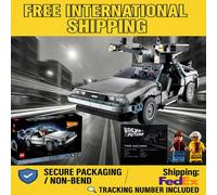 LEGO Icons 10300 Ritorno al Futuro DeLorean Time Machine 1872 pezzi nuovo JP